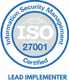 Vygintas Duda ISO27000 certificate