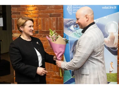 Adwisery expert and Head of the Cybersecurity Group, Aurimas Šidlauskas, was recognized for his contribution to science